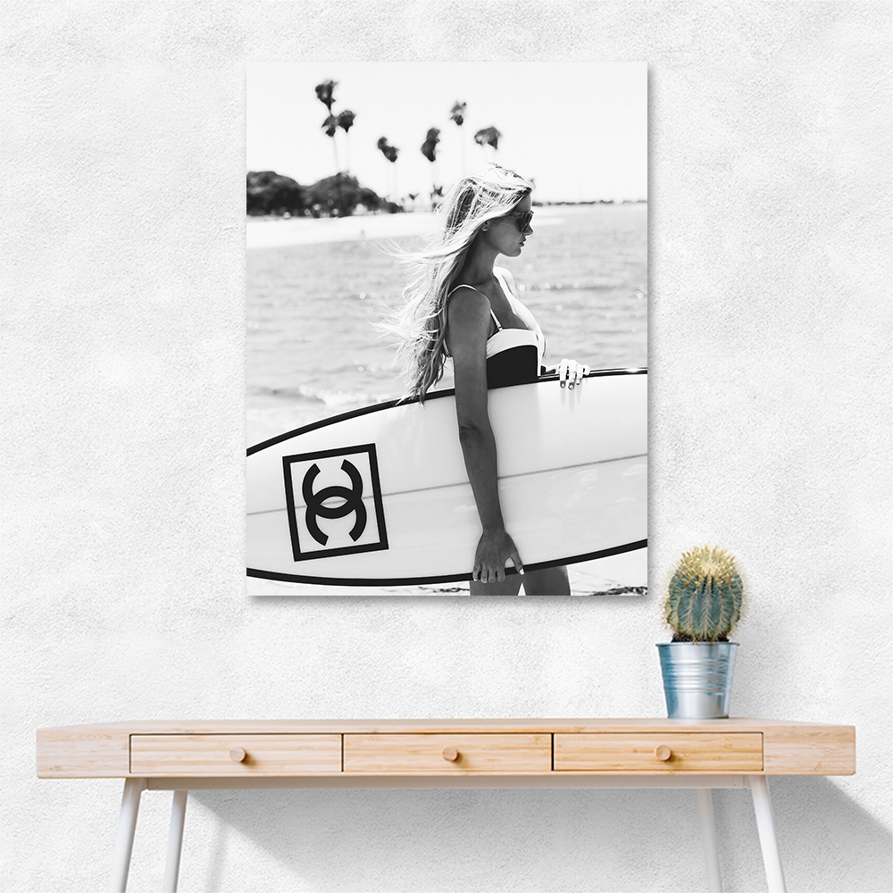 Oliver Gal シャネル　Surfer Girl キャンバスアート Oliver Gal シャネル Surfer Girl キャンバスアート Oliver Gal Girl